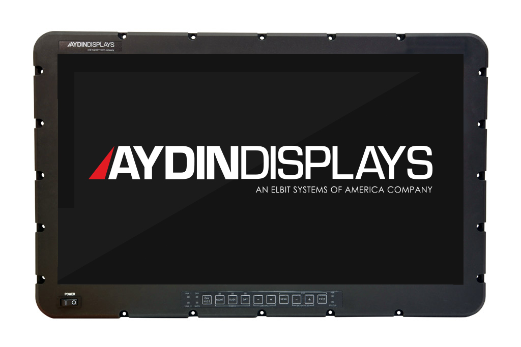 24" Console Mount Military Display Model 4324S Aydin Displays